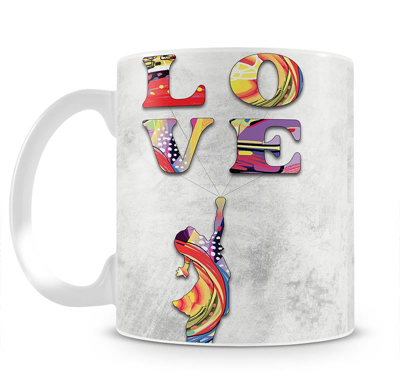 Inspired By Flying Love Mug - Canvas Art Rocks - 1