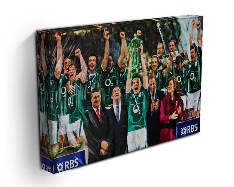 Ireland 6 Nations Grand Slam 2018 Canvas Print or Poster - Canvas Art Rocks - 3