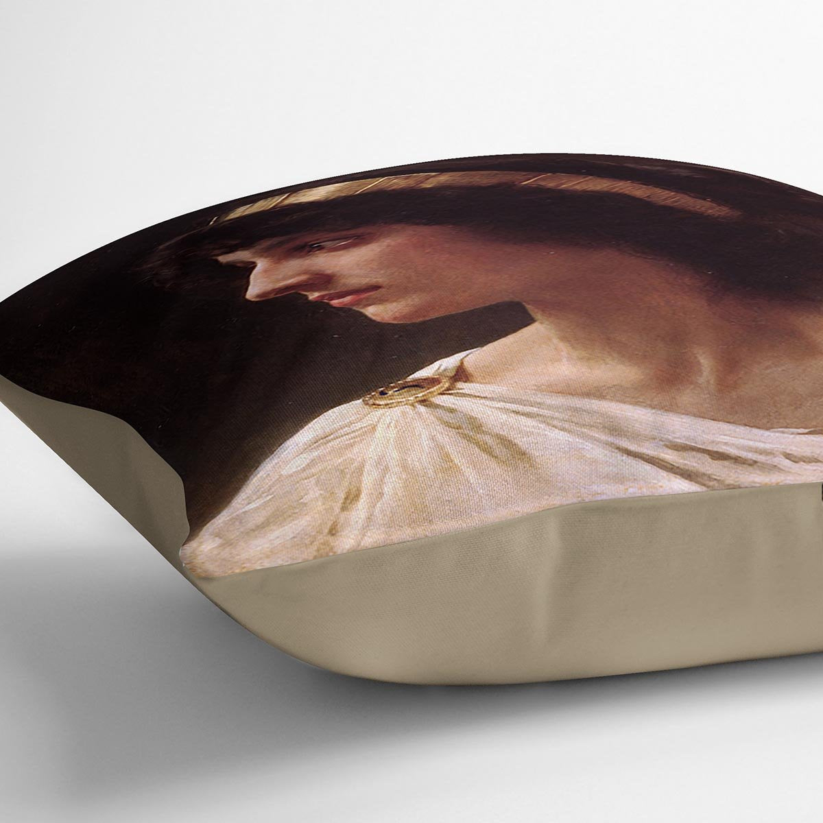 Irene By Bouguereau Throw Pillow