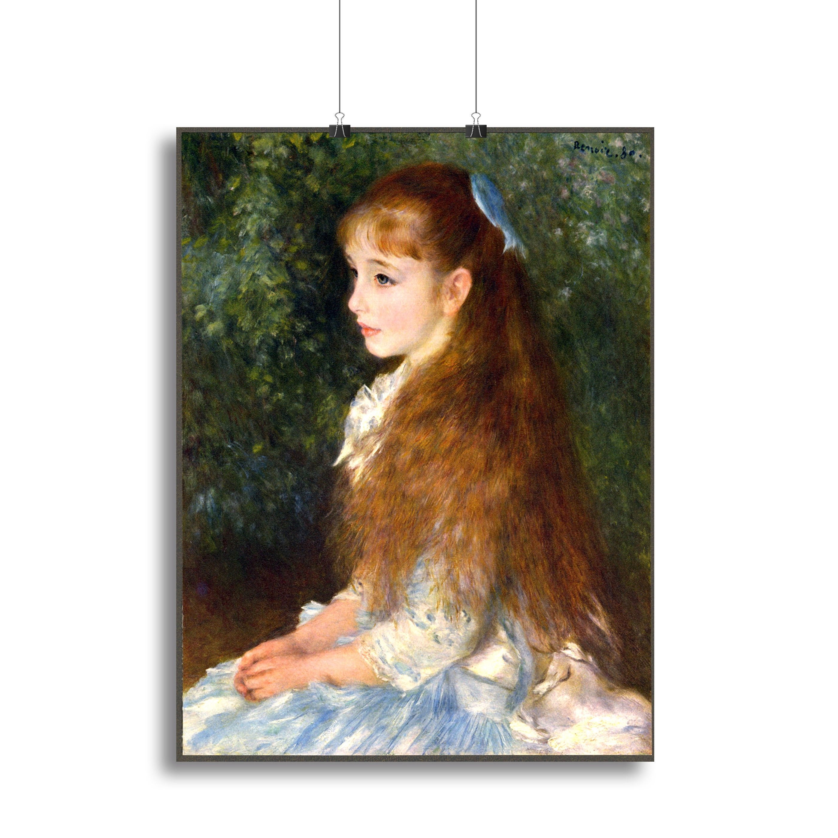 Irene Cahen d Anvers by Renoir Canvas Print or Poster