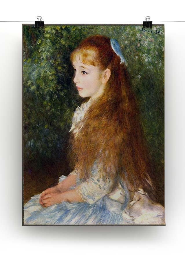 Irene Cahen d Anvers by Renoir Canvas Print or Poster - Canvas Art Rocks - 2