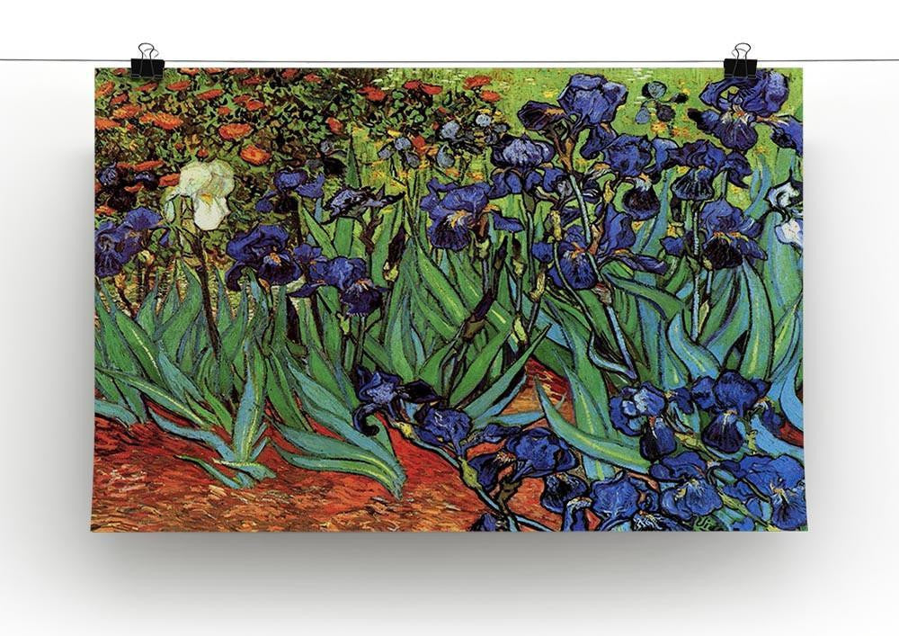 Irises 2 by Van Gogh Canvas Print & Poster - Canvas Art Rocks - 2