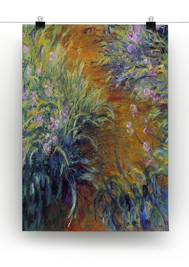 Irises by Monet Canvas Print & Poster - Canvas Art Rocks - 2