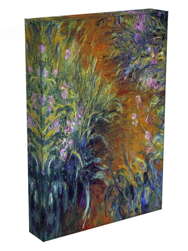 Irises by Monet Canvas Print & Poster - Canvas Art Rocks - 3
