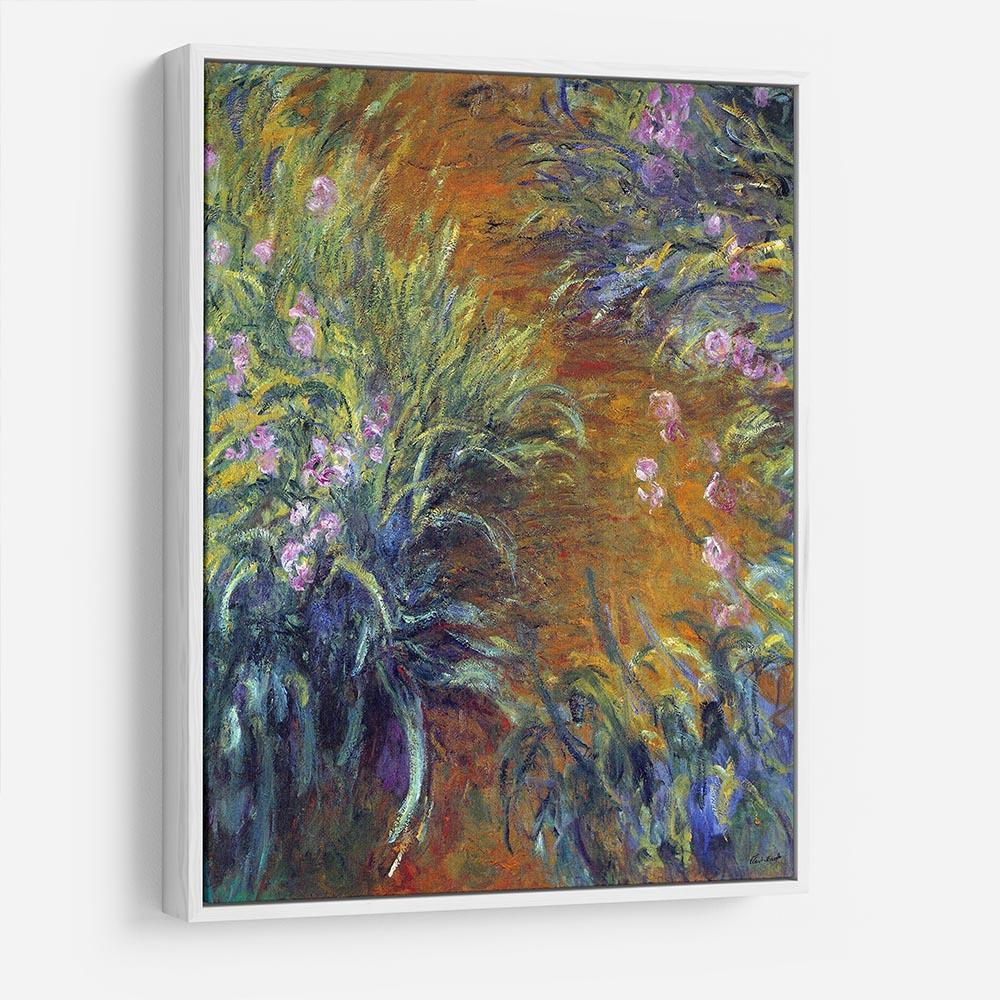 Irises by Monet HD Metal Print