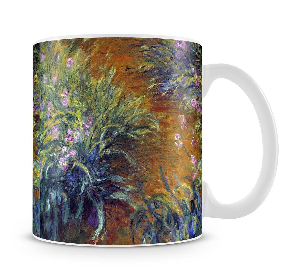 Irises by Monet Mug - Canvas Art Rocks - 4