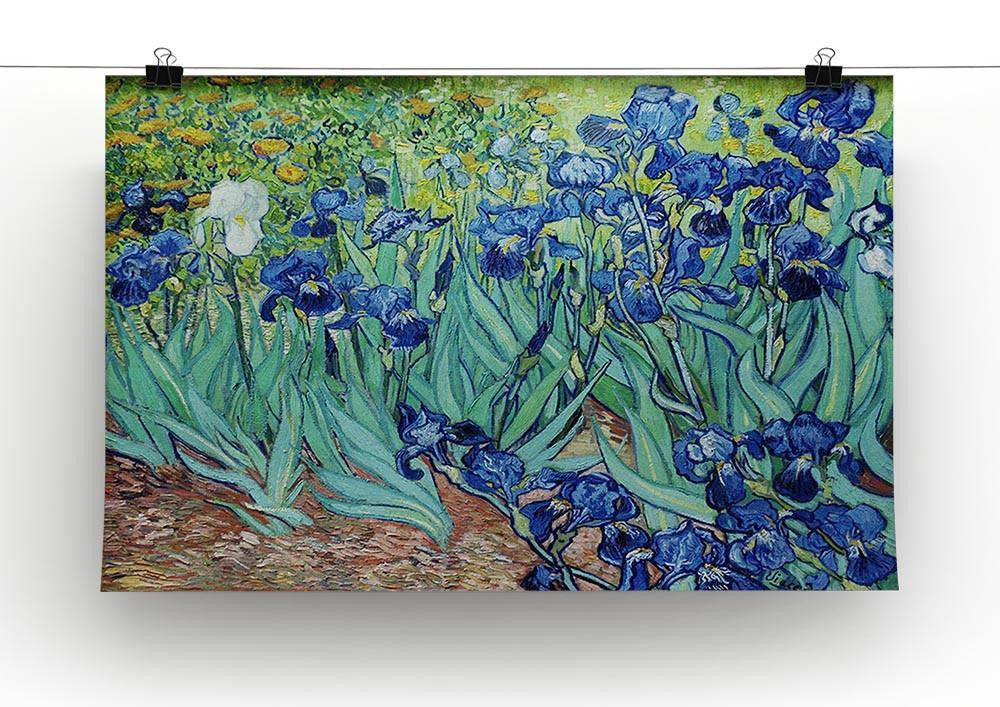 Irises by Van Gogh Canvas Print & Poster - Canvas Art Rocks - 2