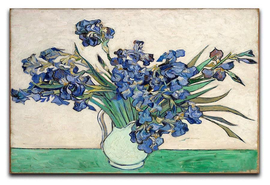 Irises in a vase Canvas Print & Poster  - Canvas Art Rocks - 1
