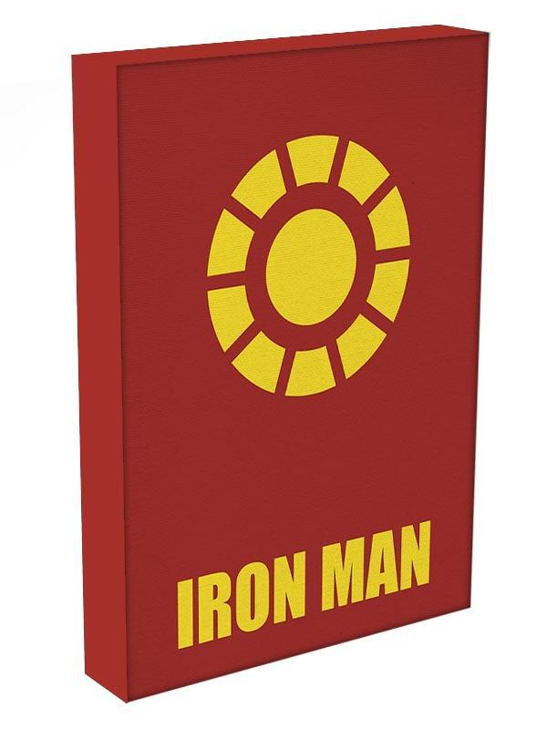 Iron Man Minimal Movie Canvas Print or Poster - Canvas Art Rocks - 3
