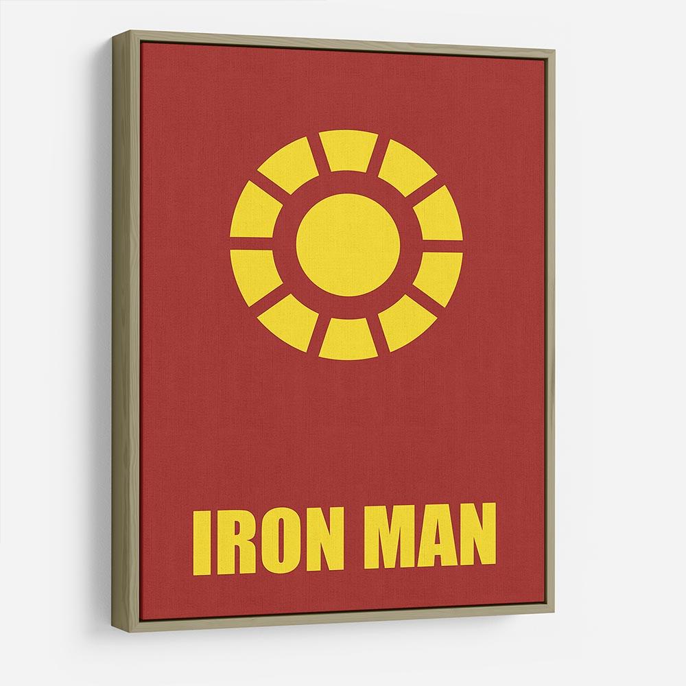 Iron Man Minimal Movie HD Metal Print