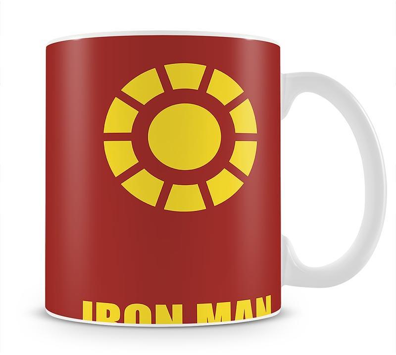 Iron Man Minimal Movie Mug - Canvas Art Rocks - 1