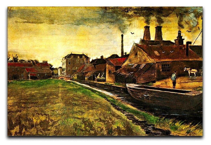 Iron Mill in The Hague by Van Gogh Canvas Print & Poster  - Canvas Art Rocks - 1