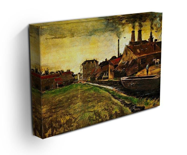 Iron Mill in The Hague by Van Gogh Canvas Print & Poster - Canvas Art Rocks - 3