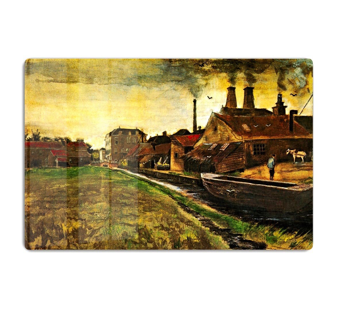 Iron Mill in The Hague by Van Gogh HD Metal Print