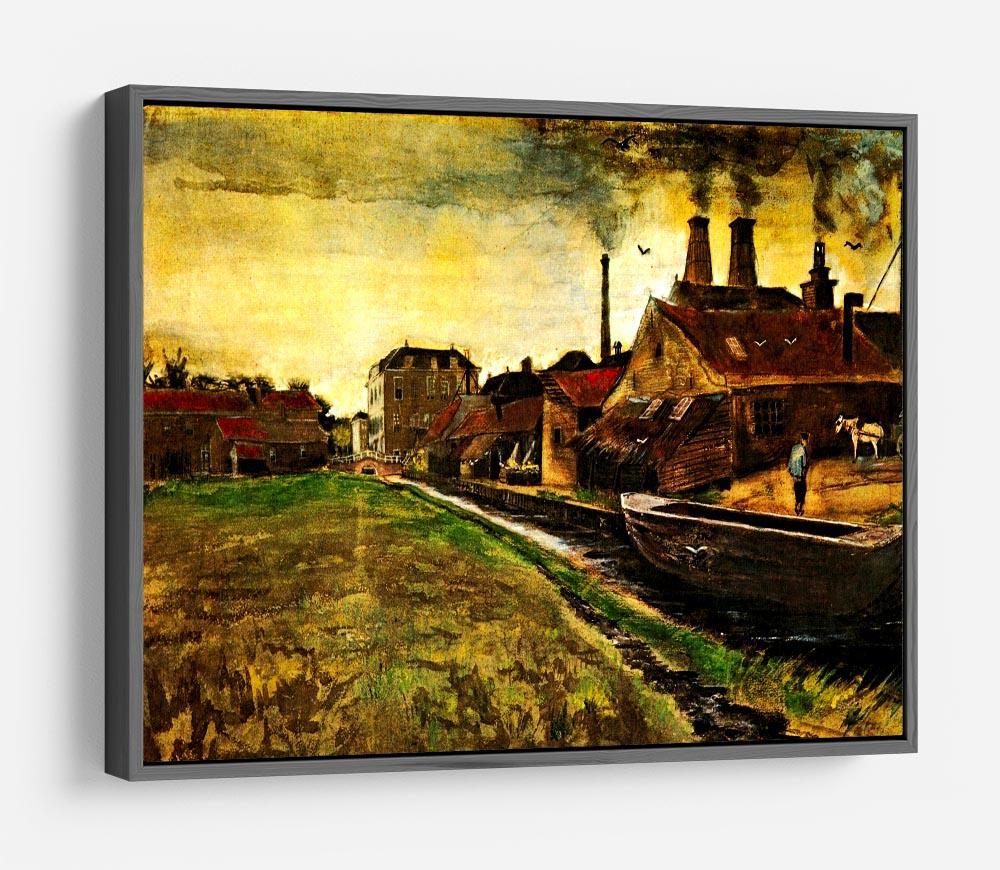 Iron Mill in The Hague by Van Gogh HD Metal Print