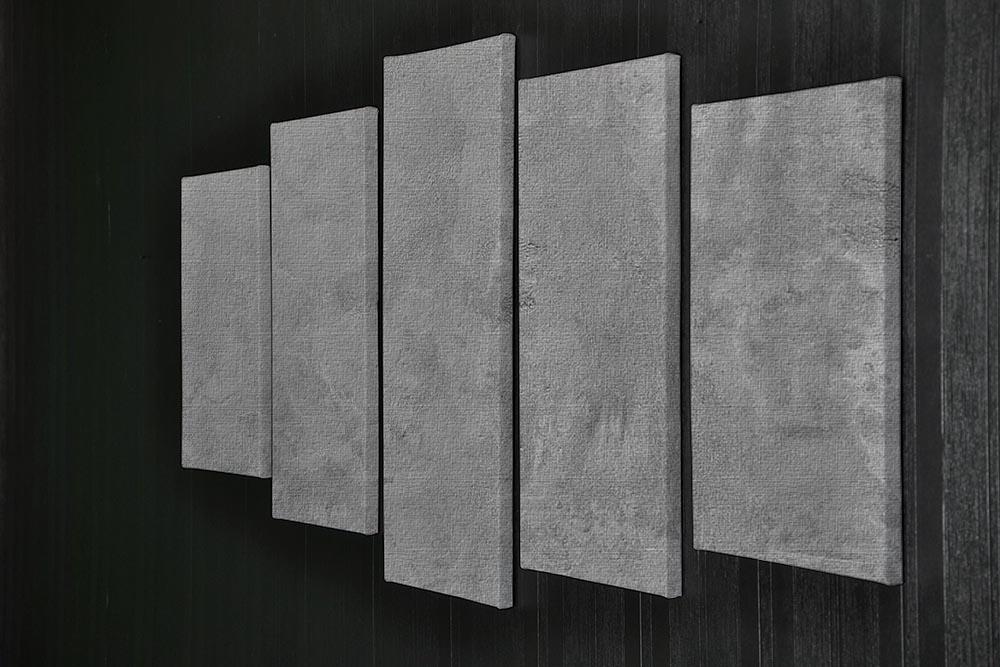 It is Cement 5 Split Panel Canvas - Canvas Art Rocks - 2
