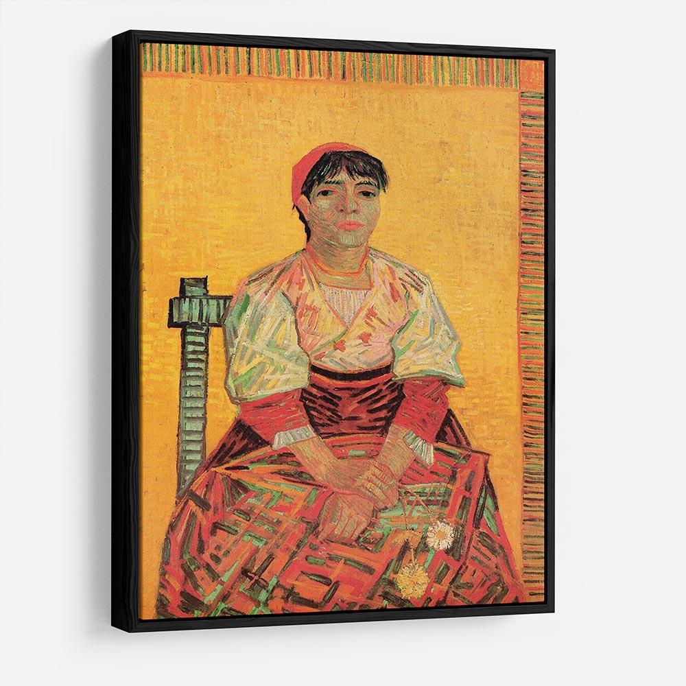 Italian Woman Agostina Segatori by Van Gogh HD Metal Print