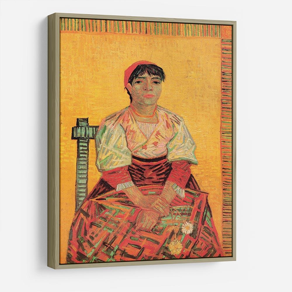 Italian Woman Agostina Segatori by Van Gogh HD Metal Print
