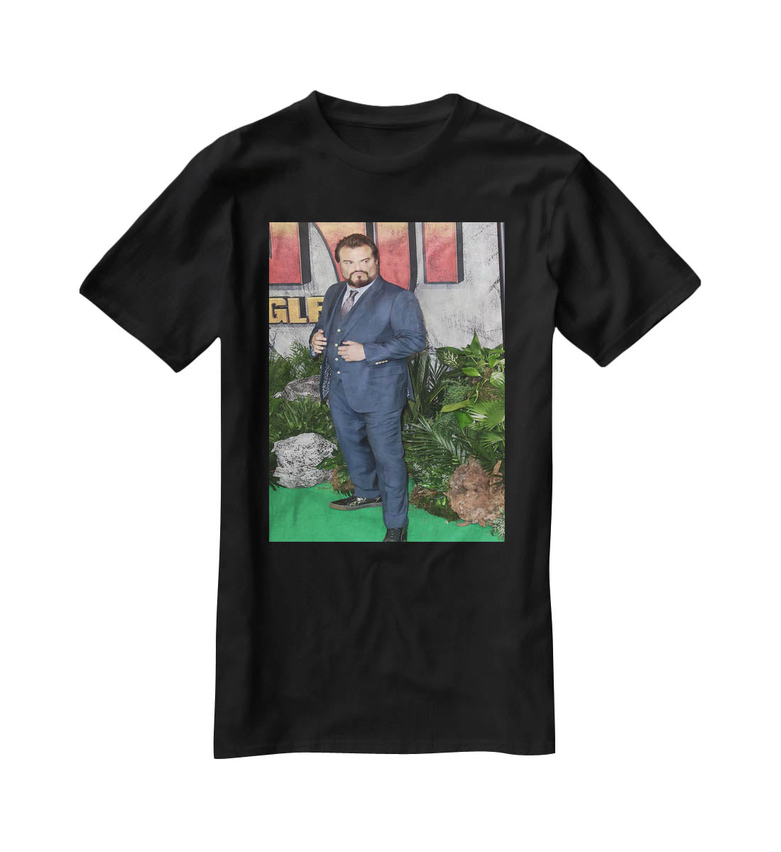 Jack Black T-Shirt - Canvas Art Rocks - 1