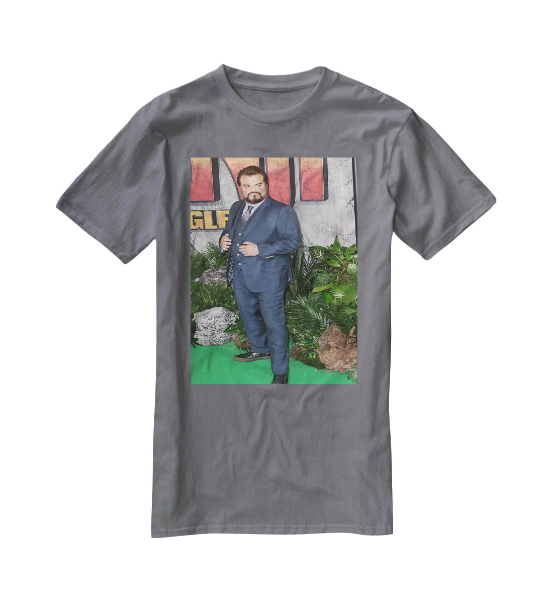 Jack Black T-Shirt - Canvas Art Rocks - 3