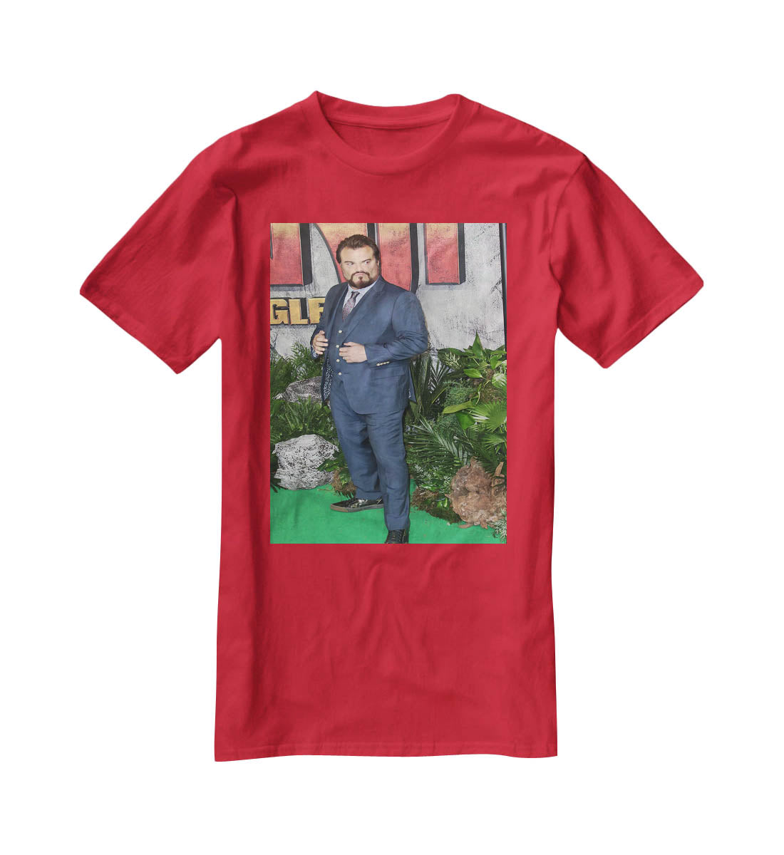 Jack Black T-Shirt - Canvas Art Rocks - 4