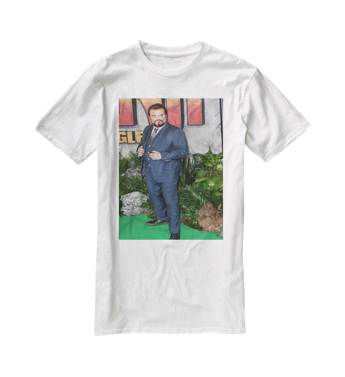 Jack Black T-Shirt - Canvas Art Rocks - 5