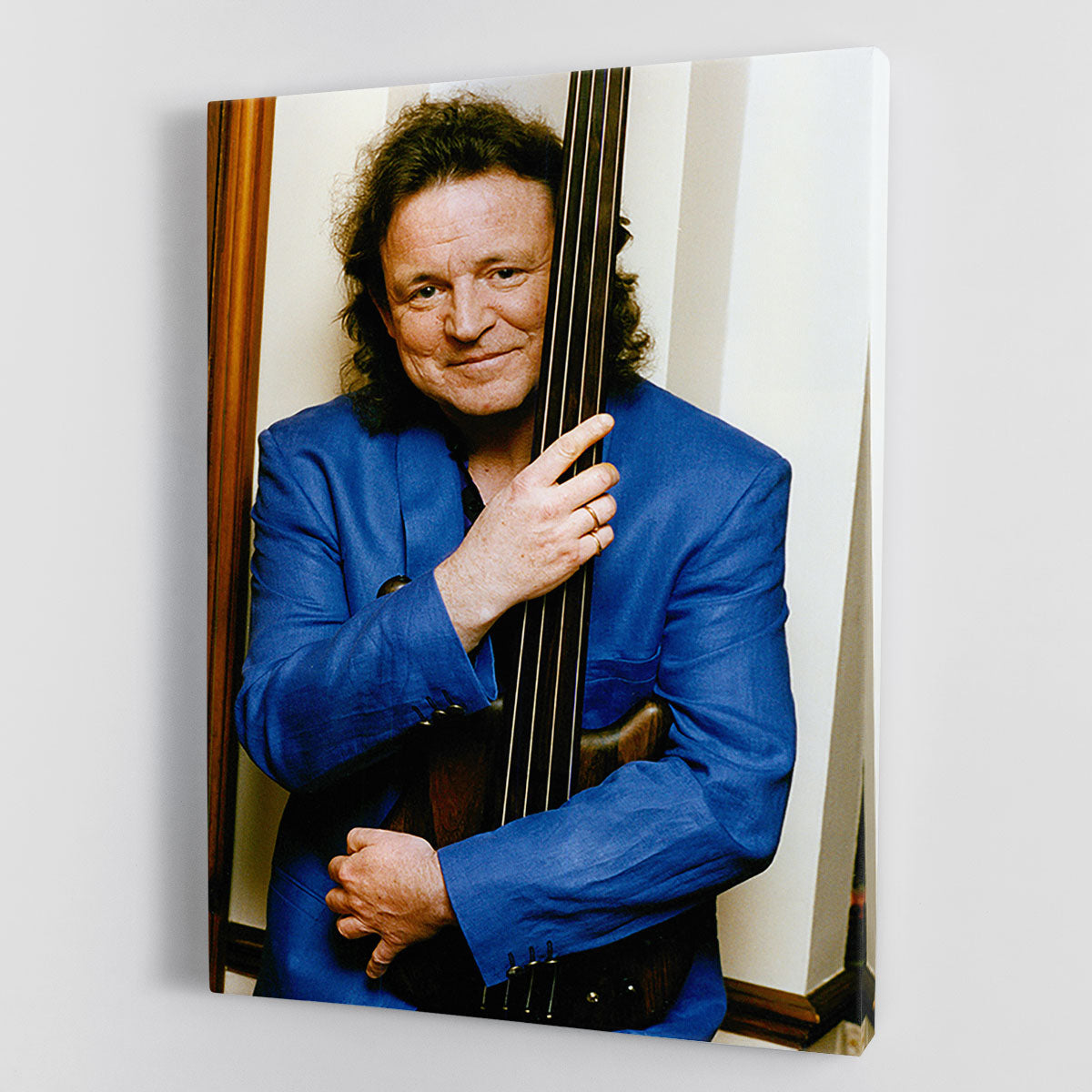Jack Bruce bass player with Cream Canvas Print or Poster - Canvas Art Rocks - 1