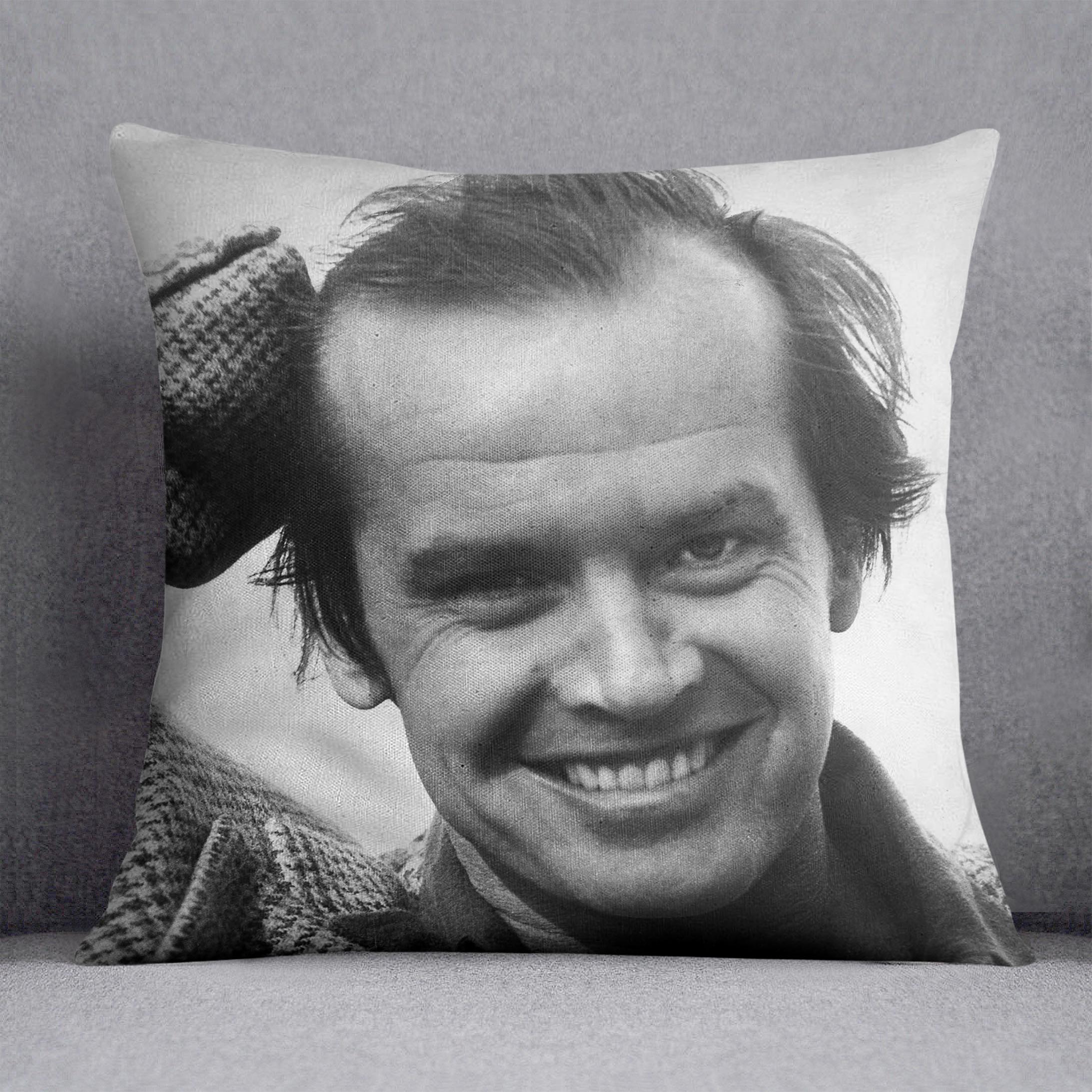 Jack Nicholson 1976 Cushion - Canvas Art Rocks - 1