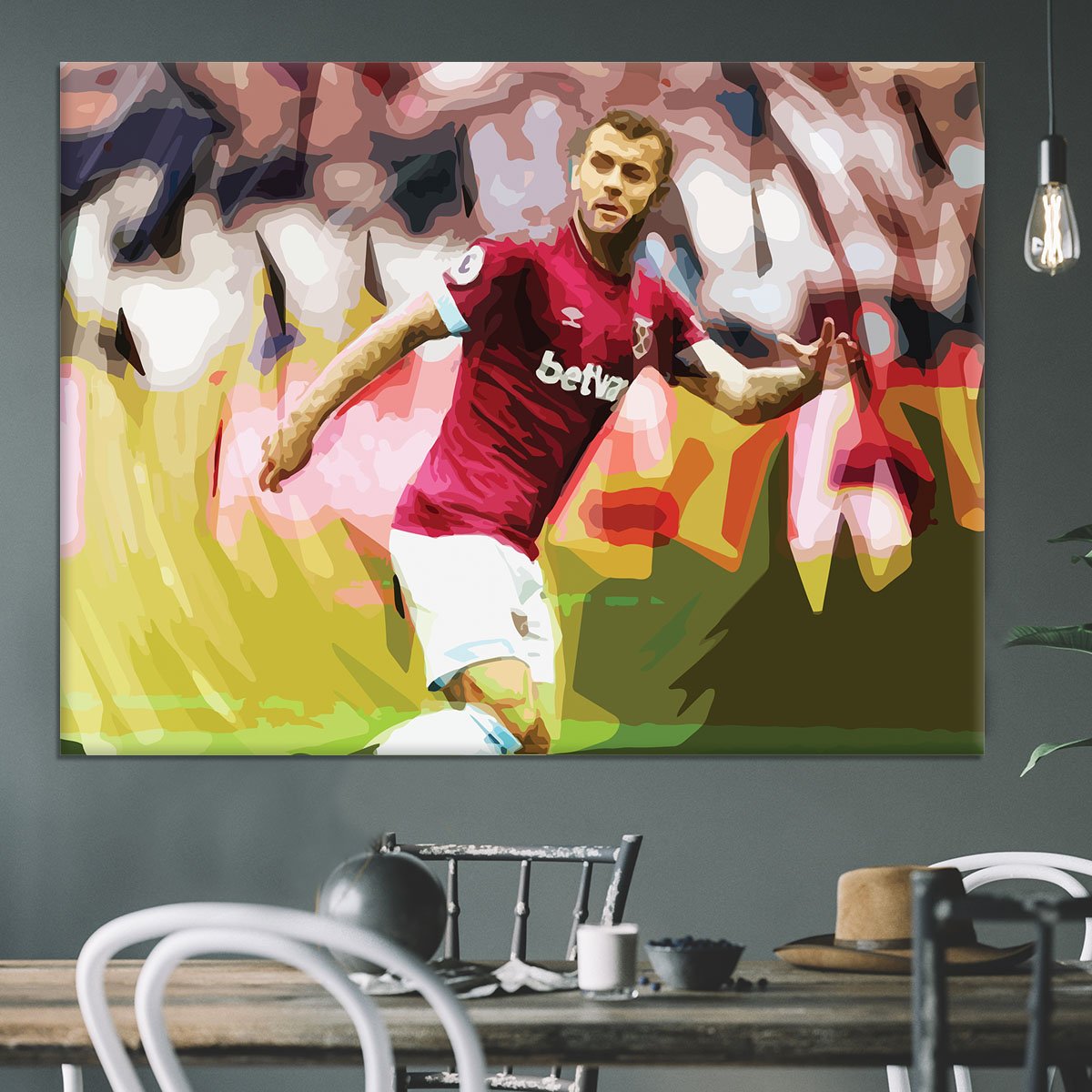 Jack Wilshere West Ham Canvas Print or Poster