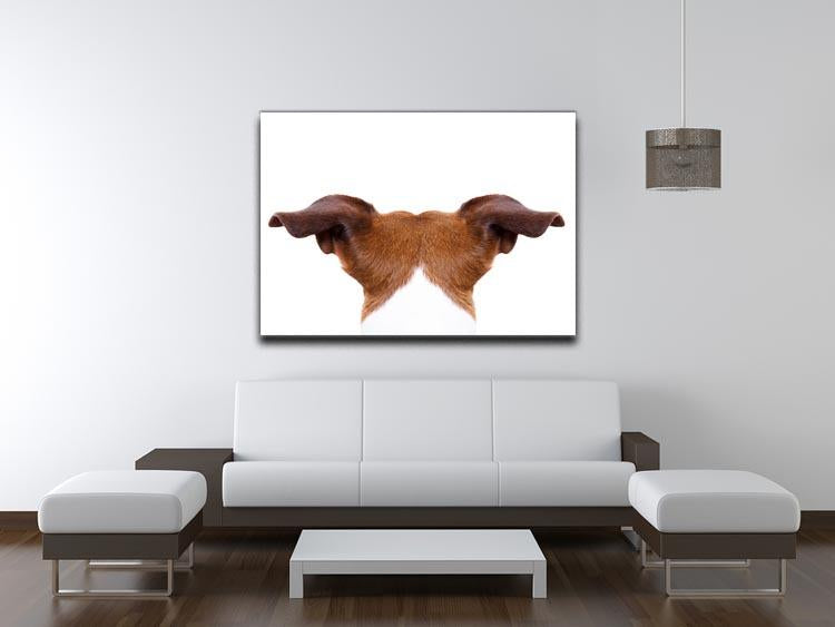 Jack russell dog looking and staring Canvas Print or Poster - Canvas Art Rocks - 4