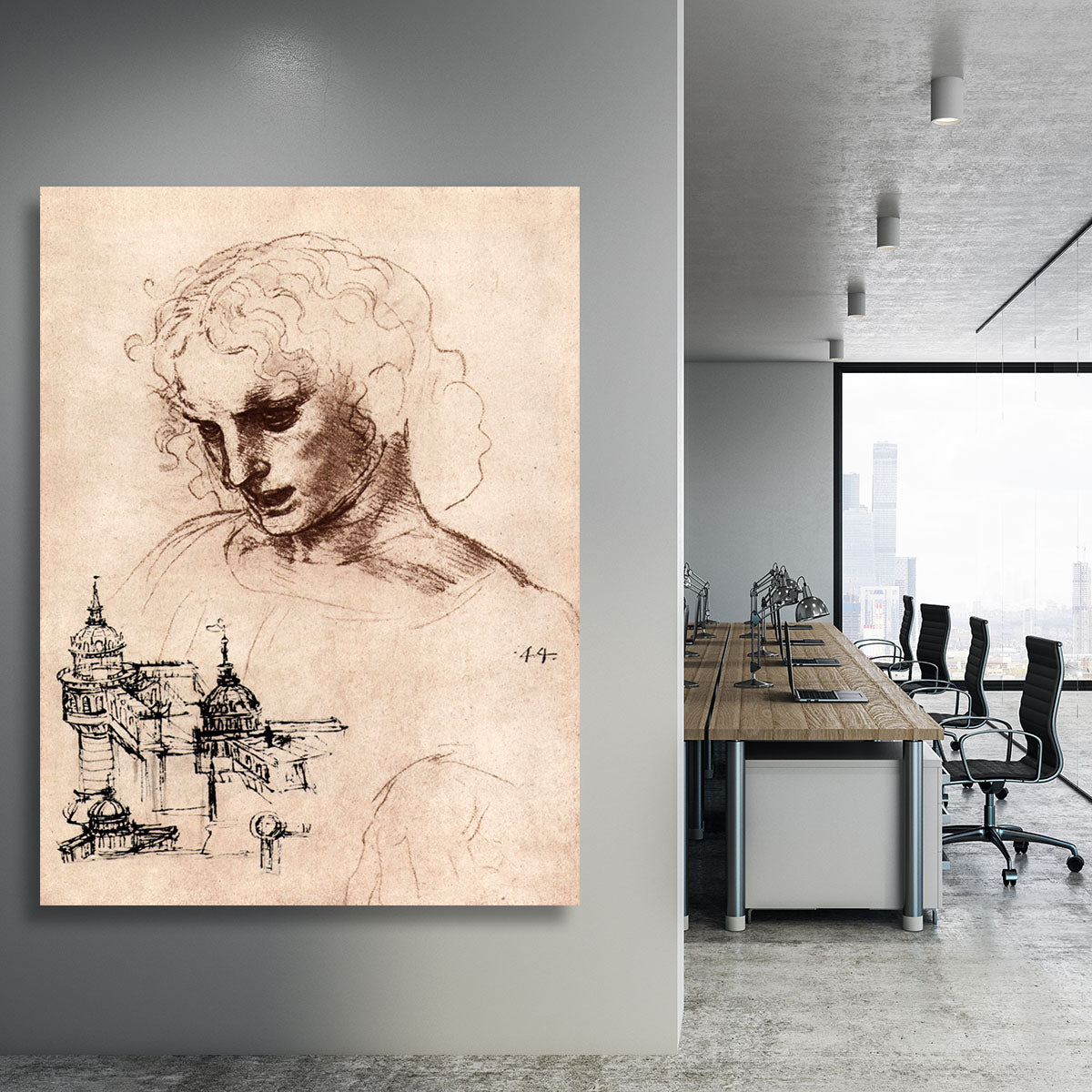 Jacobus Maior by Da Vinci Canvas Print or Poster - Canvas Art Rocks - 3