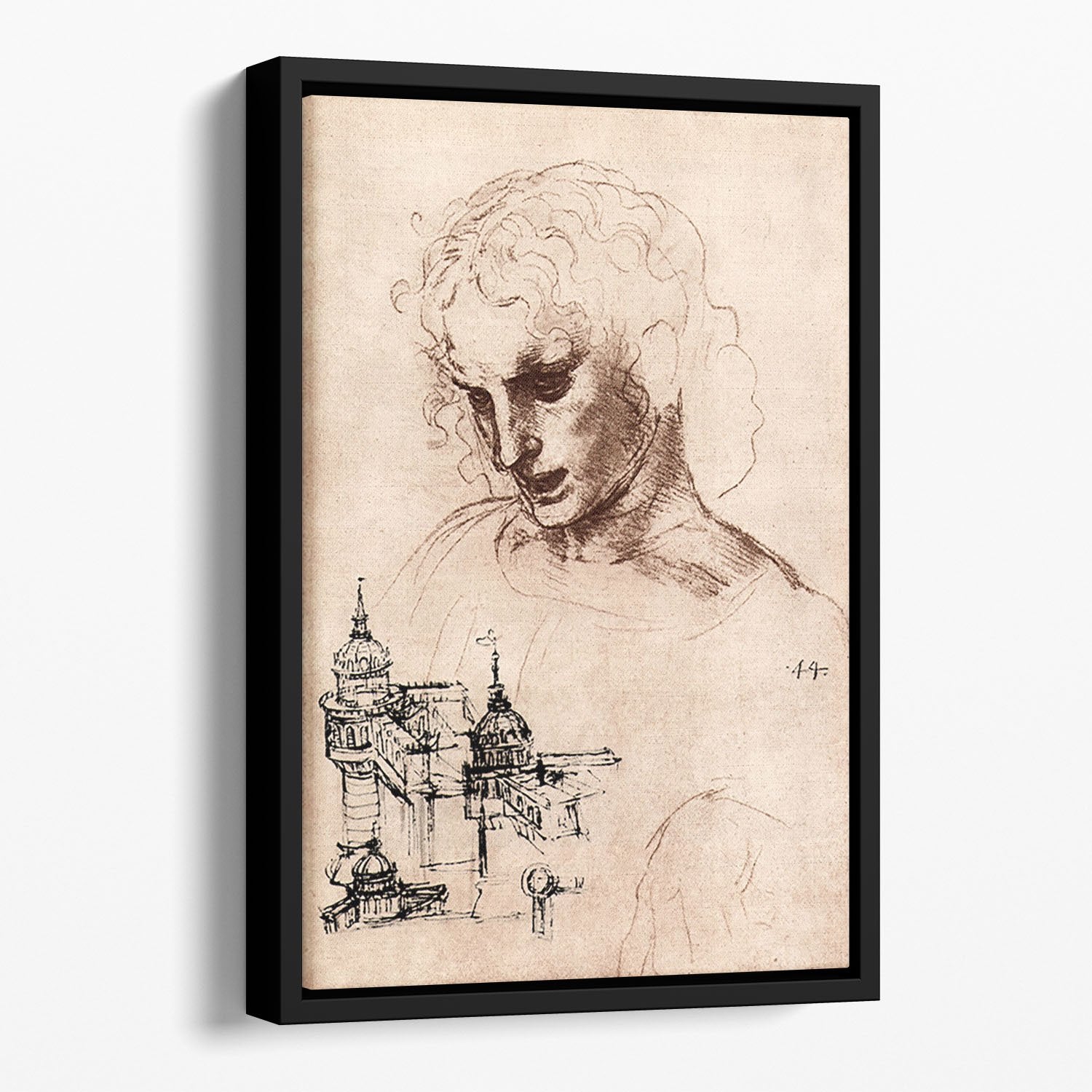 Jacobus Maior by Da Vinci Floating Framed Canvas