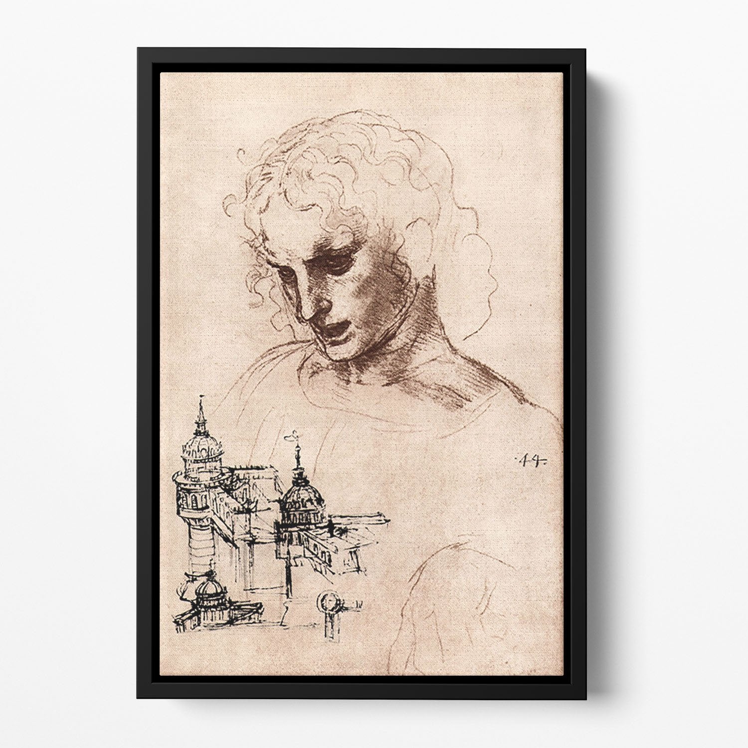 Jacobus Maior by Da Vinci Floating Framed Canvas