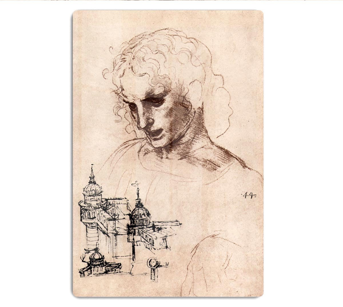 Jacobus Maior by Da Vinci HD Metal Print