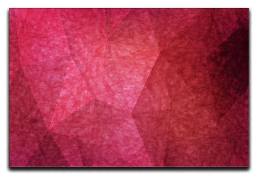 Japanese paper red background Canvas Print or Poster  - Canvas Art Rocks - 1