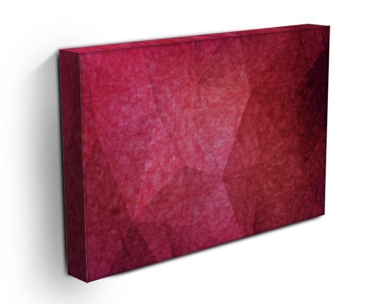 Japanese paper red background Canvas Print or Poster - Canvas Art Rocks - 3