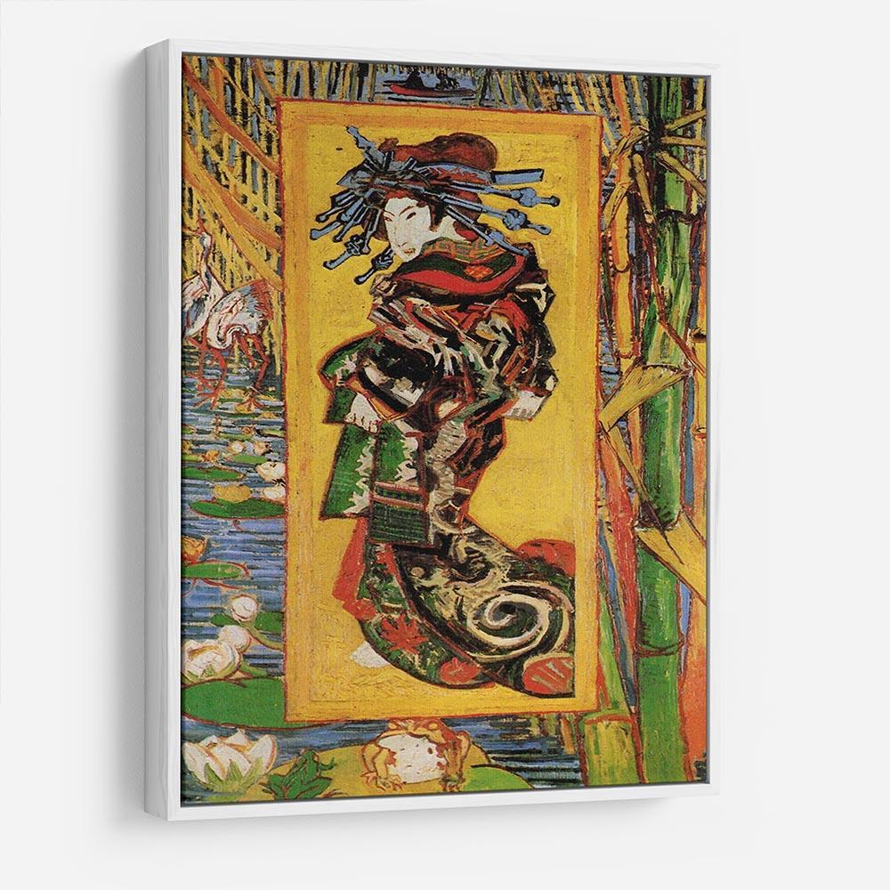 Japonaiserie Oiran after Kesa Eisen by Van Gogh HD Metal Print