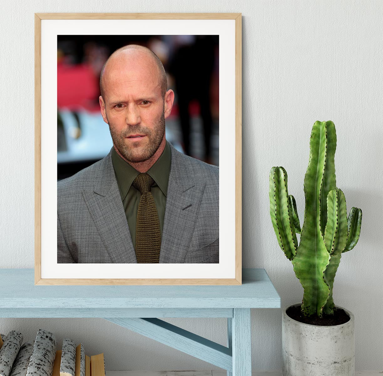 Jason Statham Framed Print - Canvas Art Rocks - 3