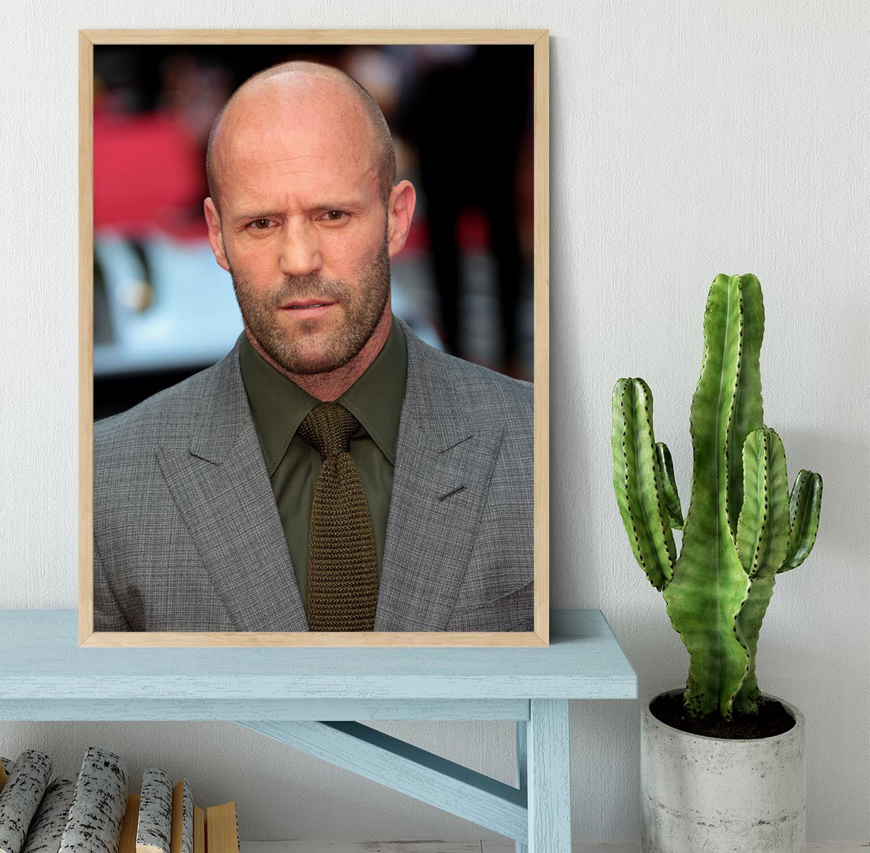 Jason Statham Framed Print - Canvas Art Rocks - 4