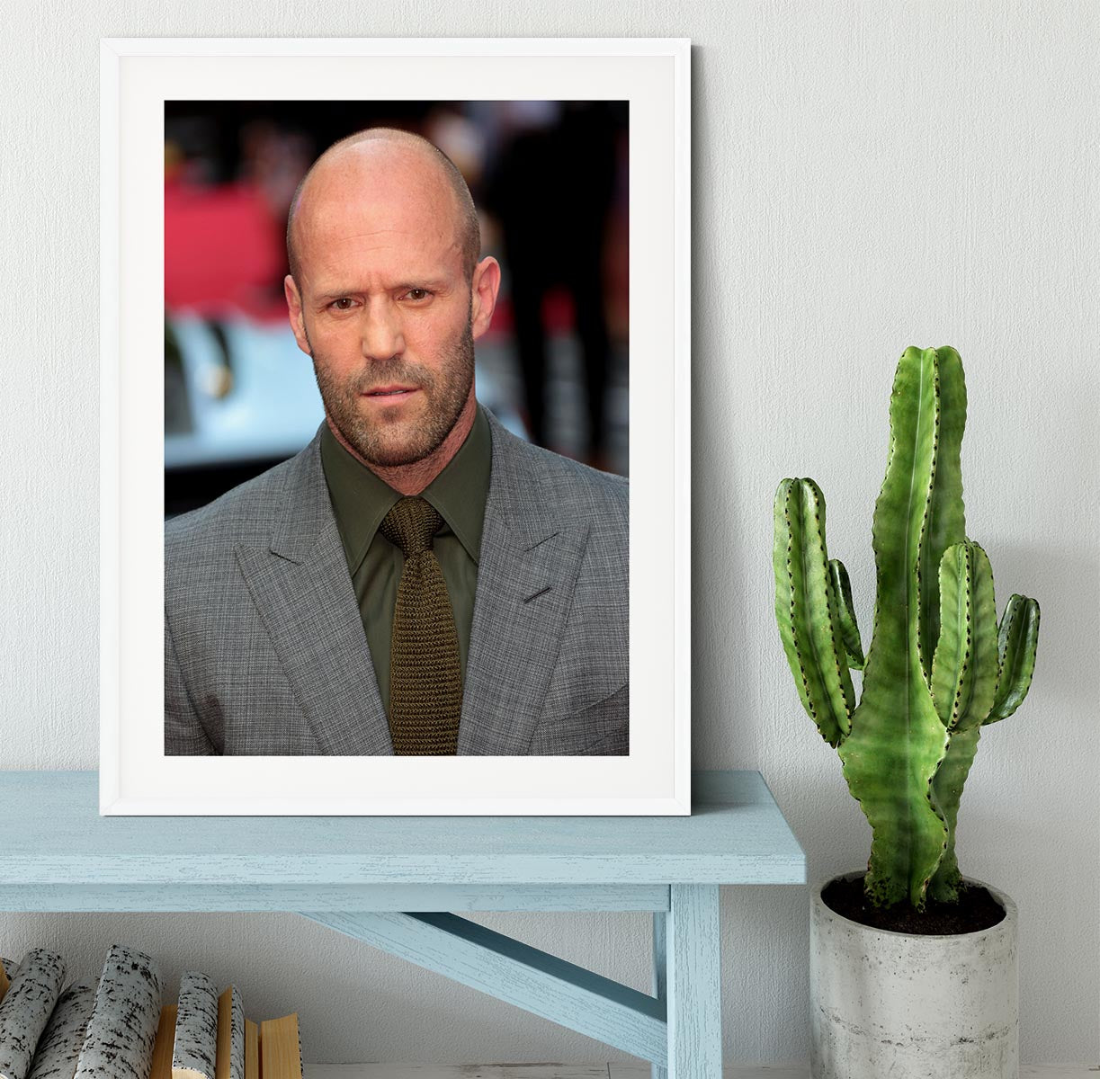 Jason Statham Framed Print - Canvas Art Rocks - 5