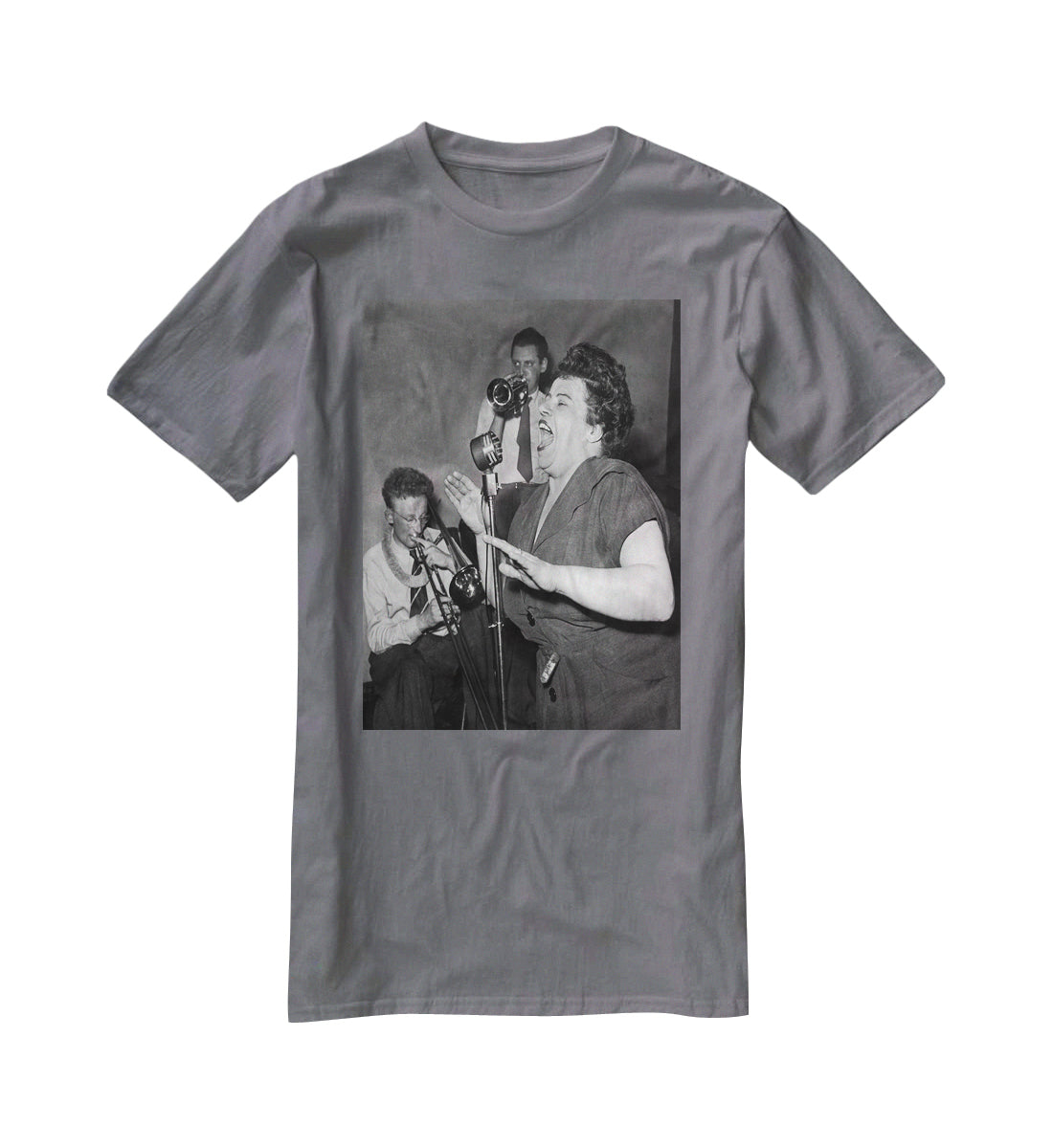 Jazz singer T-Shirt - Canvas Art Rocks - 3