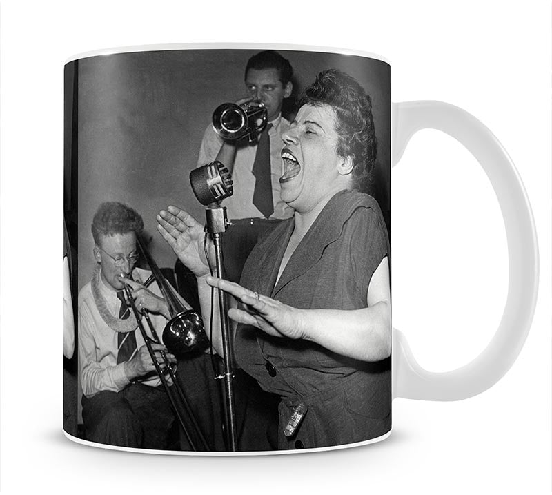 Jazz singer Mug - Canvas Art Rocks - 1