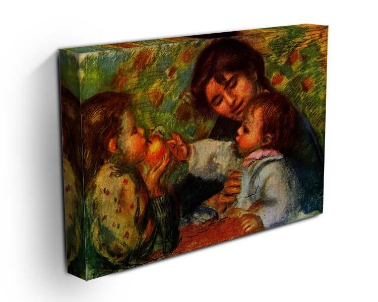Jean Renoir and Gabrielle by Renoir Canvas Print or Poster - Canvas Art Rocks - 3