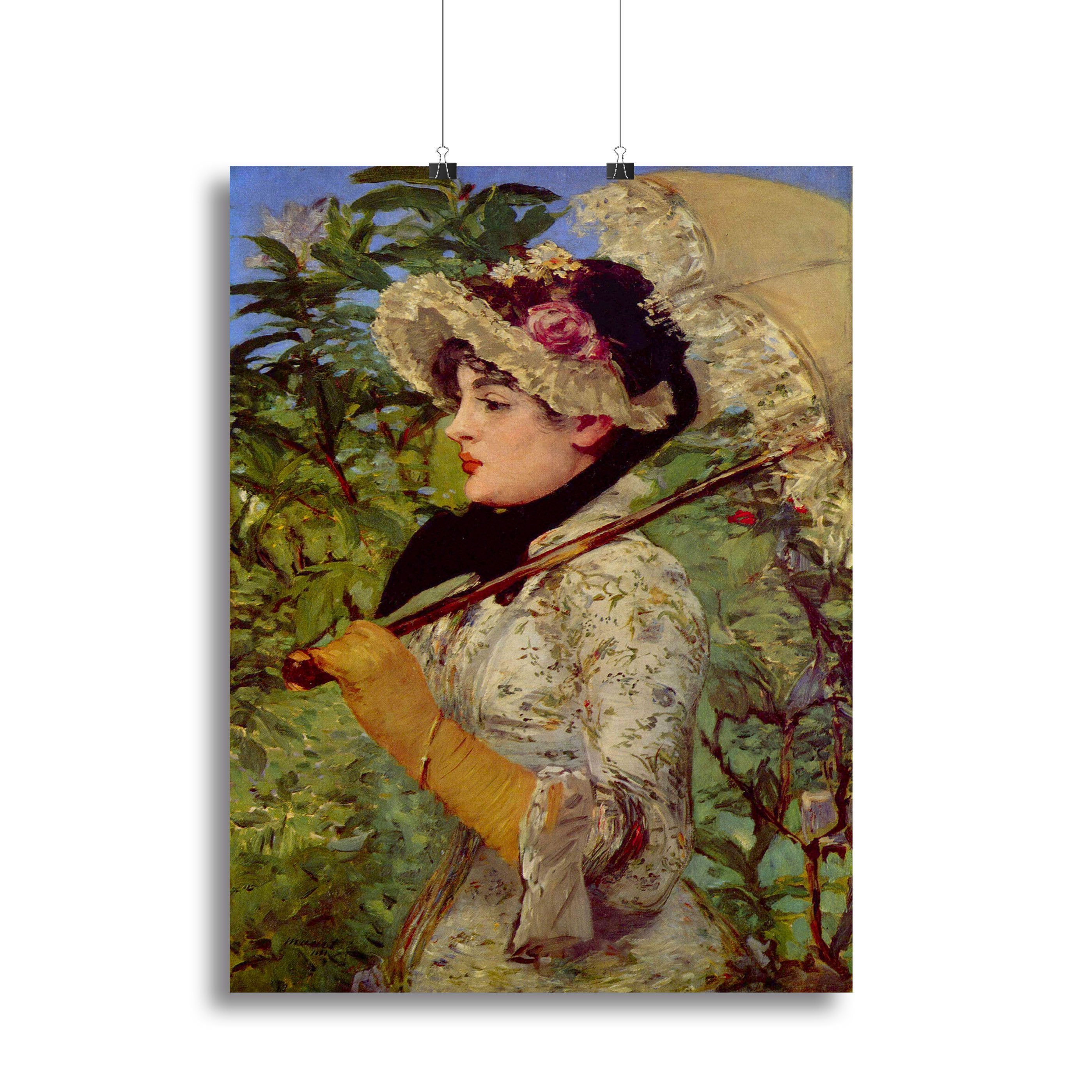 Jeanne by Manet Canvas Print or Poster