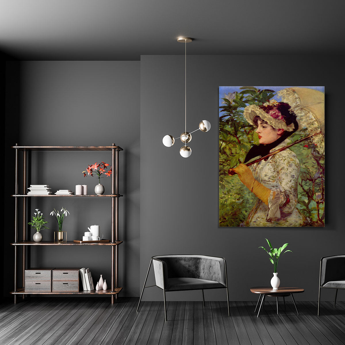 Jeanne by Manet Canvas Print or Poster - Canvas Art Rocks - 5