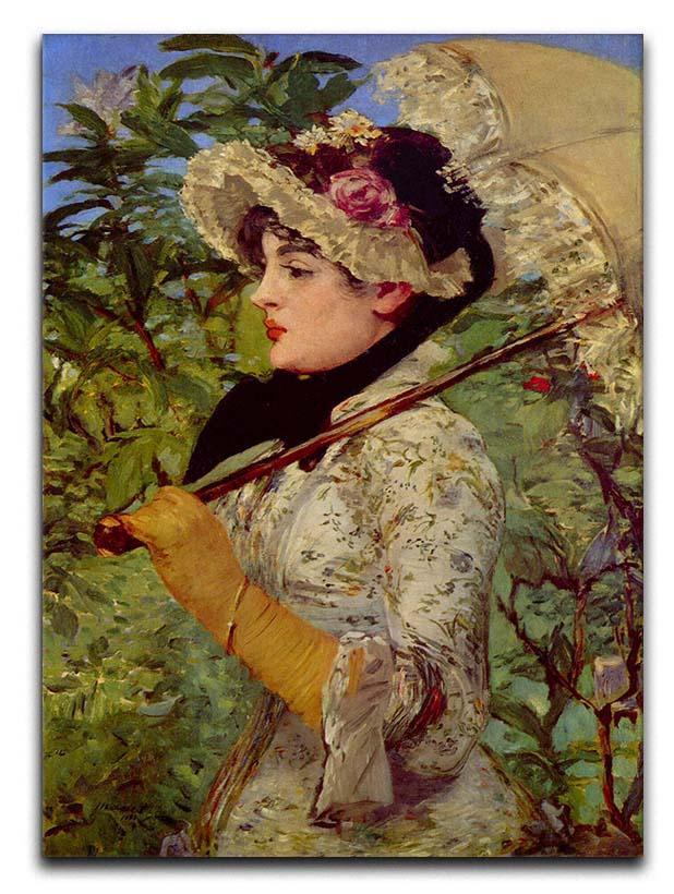 Jeanne by Manet Canvas Print or Poster  - Canvas Art Rocks - 1