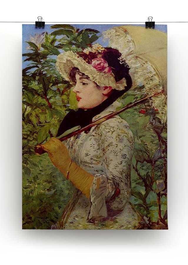 Jeanne by Manet Canvas Print or Poster - Canvas Art Rocks - 2