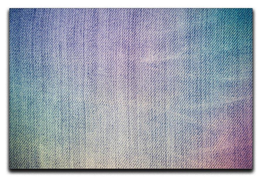 Jeans texture background Canvas Print or Poster  - Canvas Art Rocks - 1