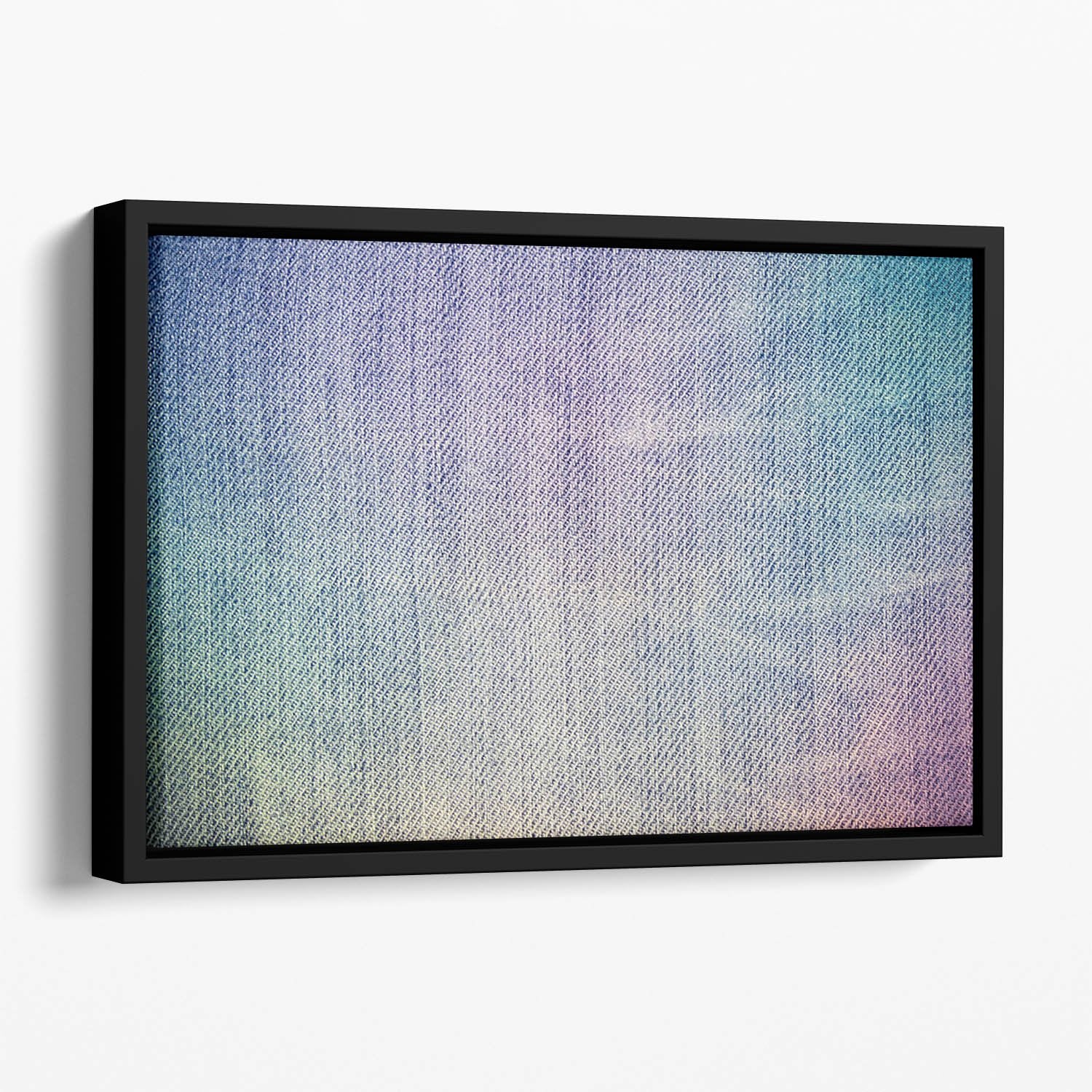 Jeans texture background Floating Framed Canvas