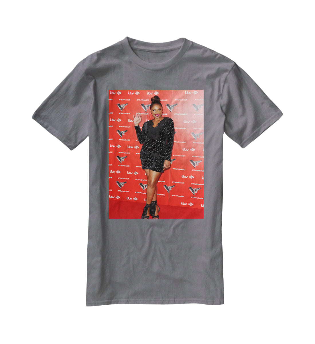 Jennifer Hudson T-Shirt - Canvas Art Rocks - 3